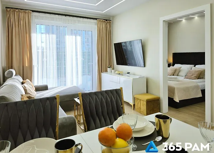 365pam - Gold Perlowa Przystan Apartman Sianozety